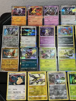 30 Pokemon Cards Lot WOTC VTG ALL RARE HOLO Snorlax Vikavolt Zarude - Image 2