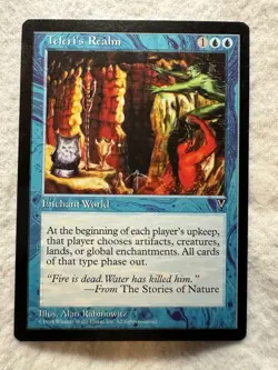 MTG - Teferi's Realm - Visions - NM - Free Shipping! - Image 1