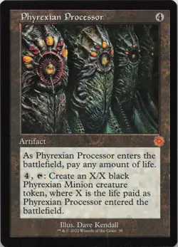 Phyrexian Processor M The Brothers' War: Retro Frame Artifacts 39 LP-NM - Image 1