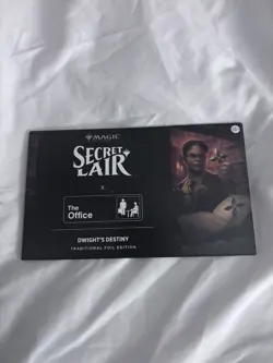 Magic The Gathering Secret Lair The Office Dwight’s Destiny Foil Edition SEALED - Image 1