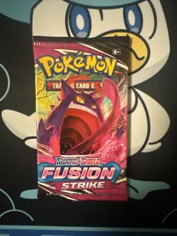 Pokemon TCG Fusion Strike Factory Sealed Pack - Image 1