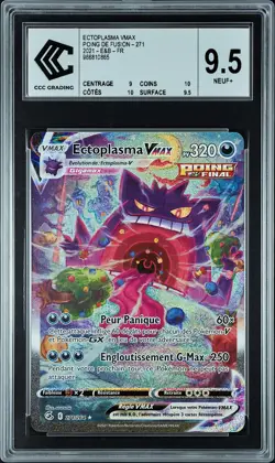 Carte Pokemon Ectoplasma-VMAX 271/264 CCC 9.5 Poing de Fusion Francais - Image 1