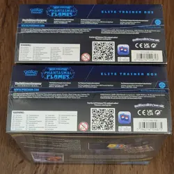 Lot of 2 - Pokemon Mega Evolution Phantasmal Flames Elite Trainer Box ETB Sealed - Image 3