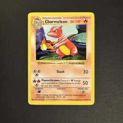 Charmeleon Shadowless 24/102 Vintage Pokemon Base Set 1999 - Image 1