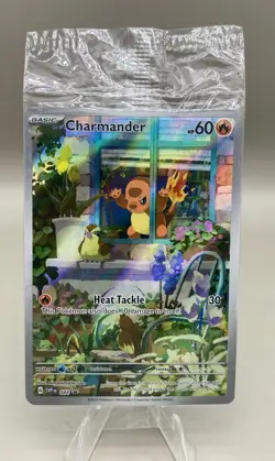 Pokemon - *SEALED* Charmander 044 SVP EN Pokemon Obsidian Flames ETB Promo - Image 1