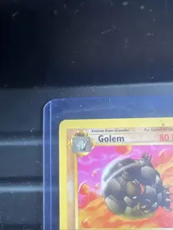 Pokemon Tcg gOLEM 36/62 1st Edition Fossil Set (nm) - Image 2