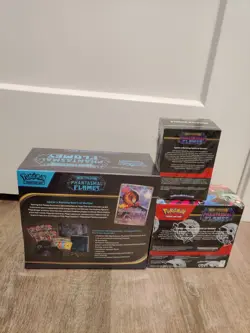 Pokemon TCG Phantasmal Flames Booster Box+Elite Trainer Box+Booster Bundle New - Image 2