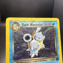 Dark Blastoise 1st Edition Holo 3/82 Team Rocket DAMAGED(See Photos) Pokemon TCG - Image 2