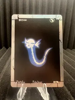 Droo (Dratini) 21/36 - Halloween Edition Pokederp Fan Art - Pokemon - Image 1