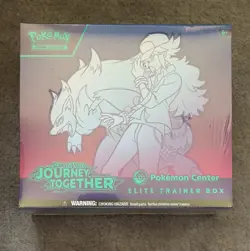 Journey Together Pokemon Center ETB Elite Trainer Box SEALED - Image 1