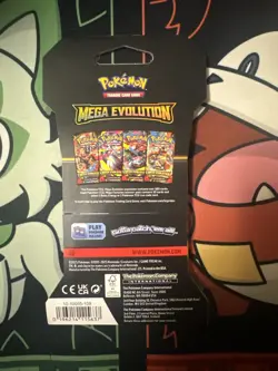 Pokemon Mega Evolution Sleeved Booster Pack - Image 2
