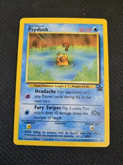 Psyduck 20/53 WOTC VLP Promo Black Star Pokemon TCG - Image 1