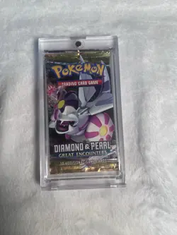 Pokemon TCG DP Great Encounters Sealed Booster Pack w/ Magnetic Case English - Image 1