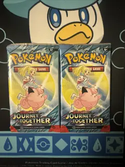 Pokemon Journey Together Booster Packs - New/Sealed 2 Packs - Image 1