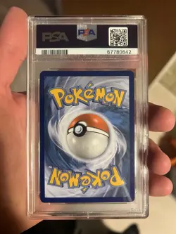 Pokemon TCG Mewtwo VSTAR #79 Rainbow Rare Pokemon Go PSA 10 - Image 2