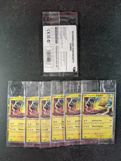 2025 Pokemon TEAM ROCKET'S ZAPDOS 070/182 DRI EN Promo Cosmos Holo Lots Of 7 - Image 2