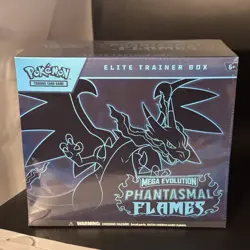 Pokemon Mega Evolution Phantasmal Flames Elite Trainer Box ETB - Image 1