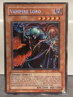 Vampire Lord - DCR-000 - Secret Rare - Unlimited Edition - LP - Image 1