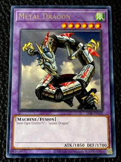 Metal Dragon LOB-EN102 Yugioh 25th Edition (New) - Image 1
