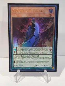 Yugioh D/D Savant Kepler MAMA-EN053 Ultra Rare 1st Edition NM - Image 1
