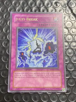 YuGiOh! - Justi-Break SP02-EN004 Ultra Rare Limited Edition LP - Image 1