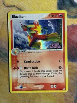 Blaziken 20/110 Ex Holon Phantoms Stamped Reverse Holo Foil Rare Pokemon Card HP - Image 2