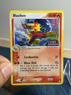 Blaziken 20/110 Ex Holon Phantoms Stamped Reverse Holo Foil Rare Pokemon Card HP - Image 3