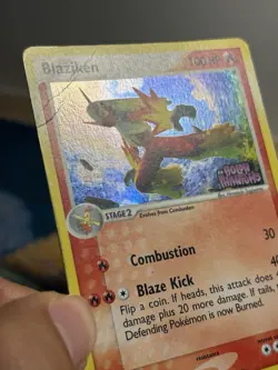 Blaziken 20/110 Ex Holon Phantoms Stamped Reverse Holo Foil Rare Pokemon Card HP - Image 5