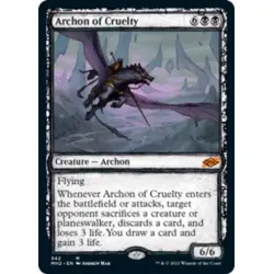 ARCHON OF CRUELTY (SHOWCASE) Modern Horizons 2 Magic MTG MINT CARD - Image 1