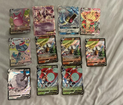 Pokemon JUMBO card lot. 11 cards total. - Image 1