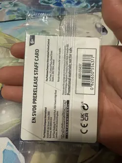 Pokemon Sealed Staff Prerelease Promo Set of 4 Cards Twilight Masquerade NM - Image 2