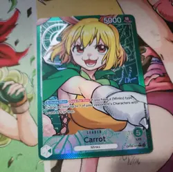 Carrot L OP08-021 Parallel English ONE PIECE Card Game Two Legends - NM - Image 1