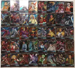Lot of 40 Japanese Mobile Suit Gundam Arsenal Base Rare Card set - Image 1