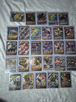 Pokemon TCG 28 Card Fighting Ultra Rare Lot Break Gx V Vmax Break Unplayed - Image 1