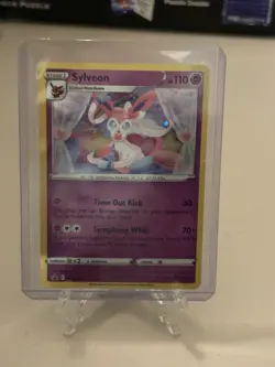 Pokemon Sylveon TCG Sword & Shield Promo Card SWSH211 Black Star - Image 1