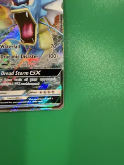 Pokemon Gyarados GX 18/111 Crimson Invasion Ultra Rare Holo TCG Card - Image 5
