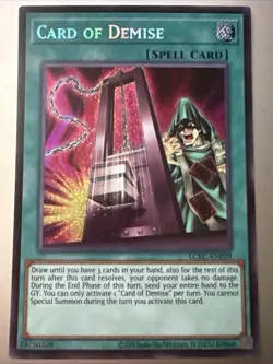 Card of Demise LCKC-EN029 Legendary Collection Kaiba Unlimited - Image 1