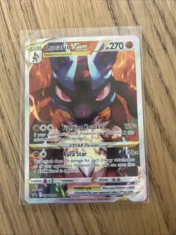 Lucario VSTAR SWSH291 Sword & Shield Promo Holo Card NM Condition - Image 1