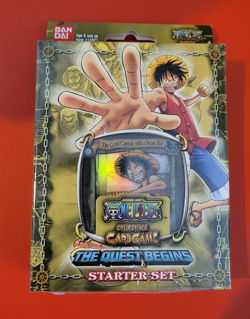 ONE PIECE CCG The Quest Begins Starter Set Card Game Deck Bandai Anime 2005 - Image 1