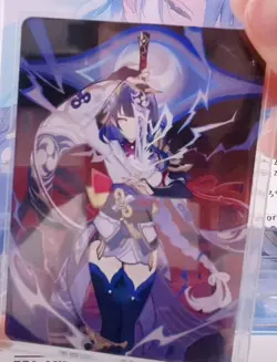 Genshin Impact Genius Invokation TCG Card Raiden Shogun GCG03B-C044(4) - Image 2