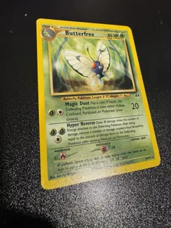 Pokemon TCG - Butterfree - 19/75 - Rare Unlimited - Neo Discovery NM Card - Image 2