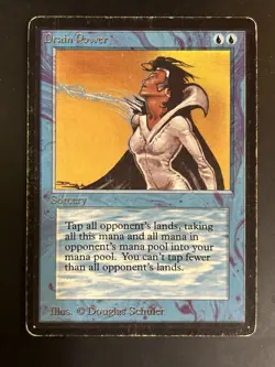 Drain Power | MtG Magic Beta Edition | English | Heavily Played (HP) - Image 1