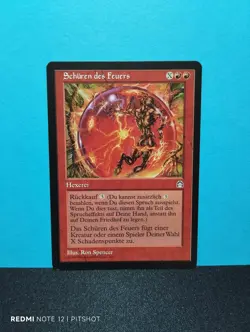 Schuren des Feuers / Fanning the Flames - MTG Magic - Image 1