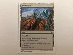 MTG Mystery Booster 2 WASTELAND NM (3042) Graded Power - Image 1
