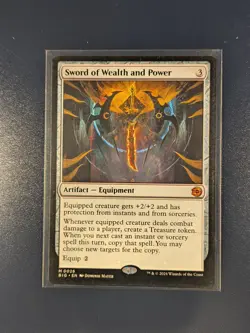 Sword of Wealth and Power - BIG - Magic the Gathering - NM - MTG - Image 1