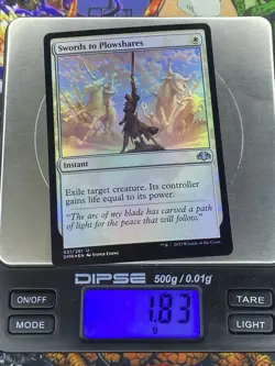 MTG Swords To Plowshares ???? ? NM FOIL Dominaria Remastered 2023 OG Staple - Image 3