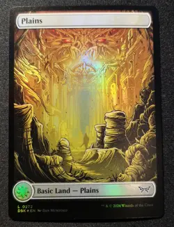 Plains - Foil - Full Art - DSK - MTG - EN - NM - 0272 - Image 1