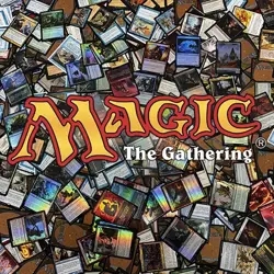 100 UNSORTED MTG CARDS BULK JOB LOT - MAGIC THE GATHERING CARDS C, U/C HOLOS - Image 2