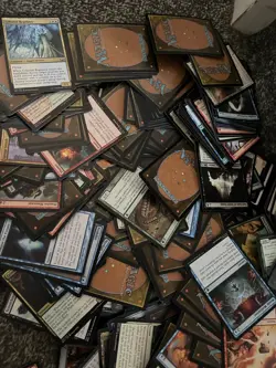100 UNSORTED MTG CARDS BULK JOB LOT - MAGIC THE GATHERING CARDS C, U/C HOLOS - Image 5