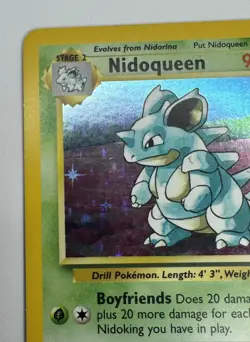 Pokemon TCG Nidoqueen Jungle 7/64 Holo Unlimited Holo Rare - Image 3